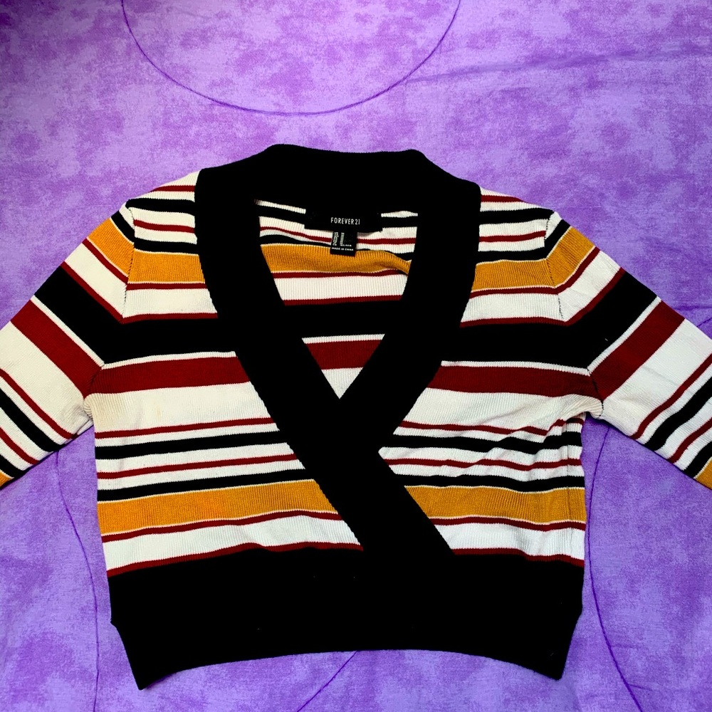 Crop top long sleeve